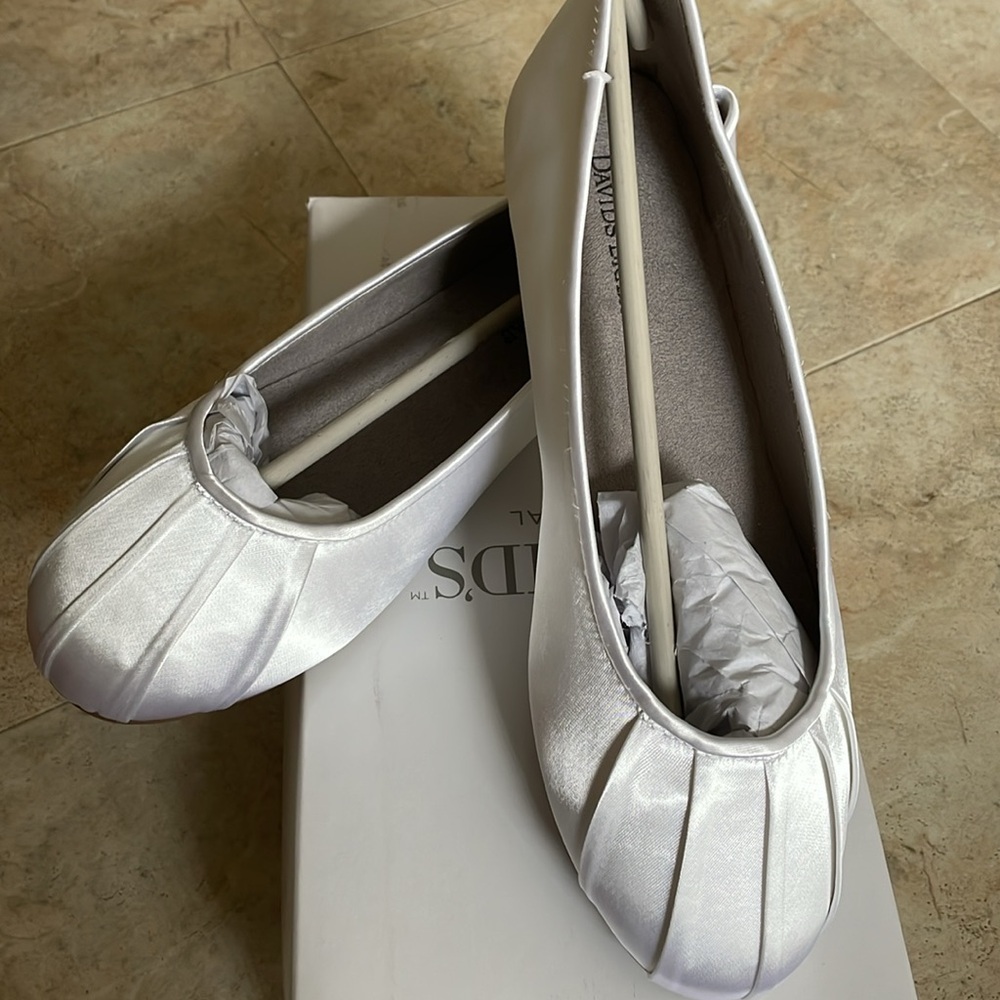 Shoes ballet wide dye able